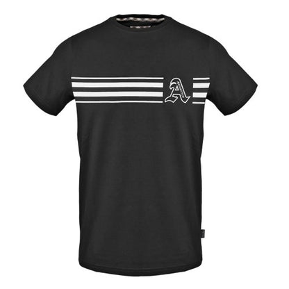 Front - Aquascutum Mens Logo Crew Neck T-Shirt