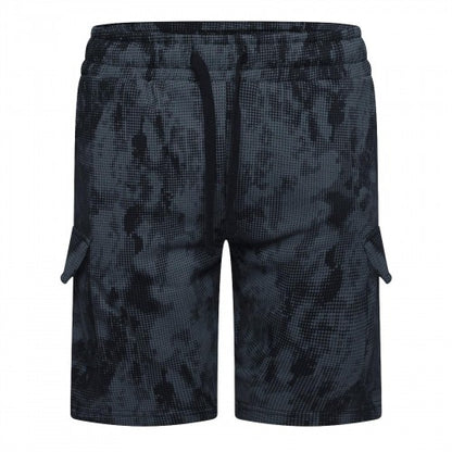 Front - Crosshatch Mens Cardon Camo Cargo Shorts