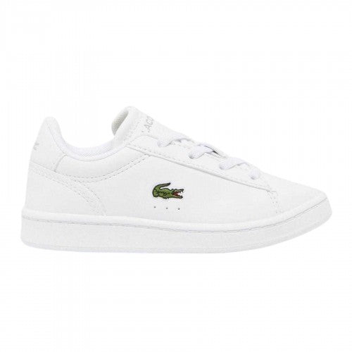 Front - Lacoste Childrens/Kids Carnaby Set Embroidered Logo Trainers