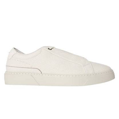 Front - Boss Mens Gary Leather Trainers