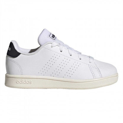 Front - Adidas Childrens/Kids Advantage Lifestyle Court Shoes