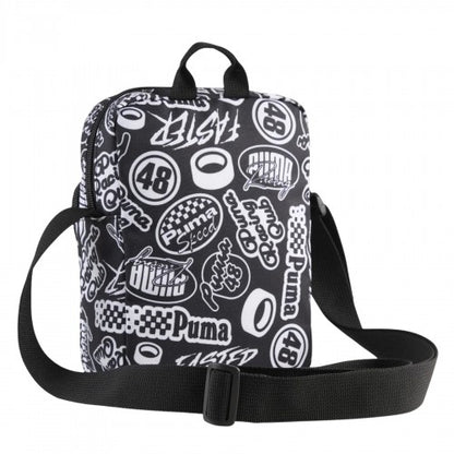 Front - Puma Academy All-Over Print Crossbody Bag