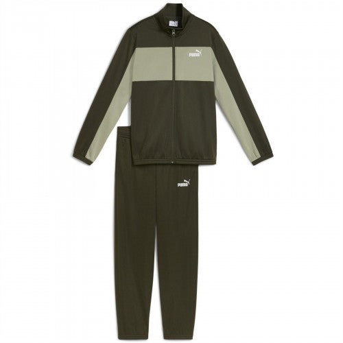Front - Puma Childrens/Kids Colour Block Tracksuit Top