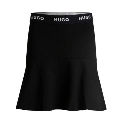 Front - Hugo Womens/Ladies Relosana_1 Mini Skirt