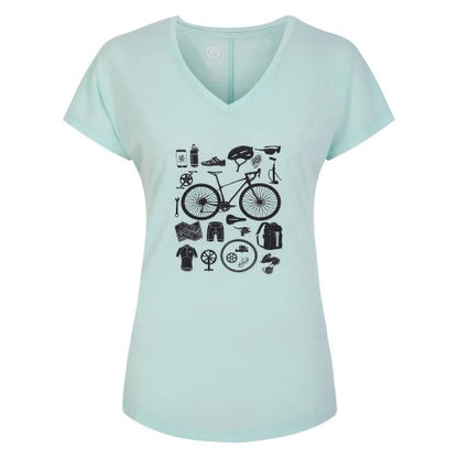 Front - Dare 2B Womens/Ladies Calm V Neck T-Shirt