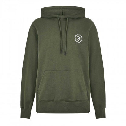 Front - Daily Paper Mens Shield Logo Circle Hoodie