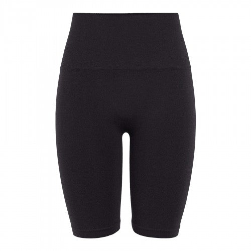 Front - Pieces Womens/Ladies Imagine Seamless High Waist Cycling Shorts