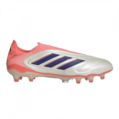 Front - Adidas Mens Copa Pure III 3 Stripes Firm Ground Football Boots