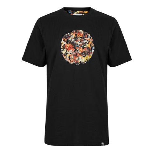 Front - Pretty Green Mens Abstract Logo T-Shirt
