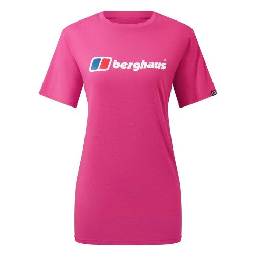 Front - Berghaus Womens/Ladies Classic Logo Boyfriend T-Shirt