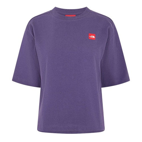 Front - The North Face Womens/Ladies Box Logo Boxy T-Shirt