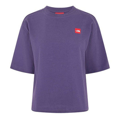 Front - The North Face Womens/Ladies Box Logo Boxy T-Shirt