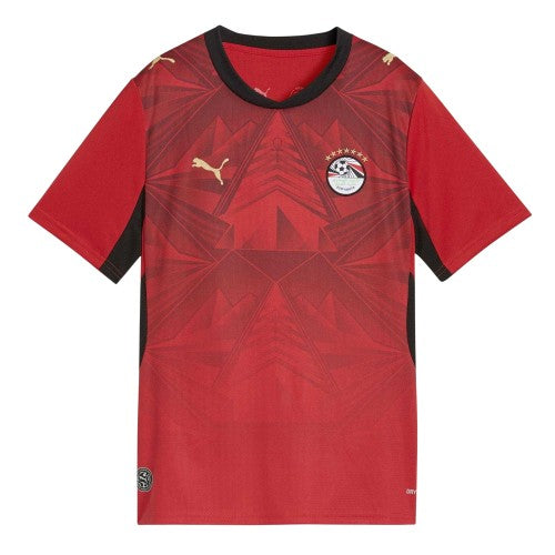 Front - Puma Childrens/Kids World Cup 2026 Egyptian Football Shirt