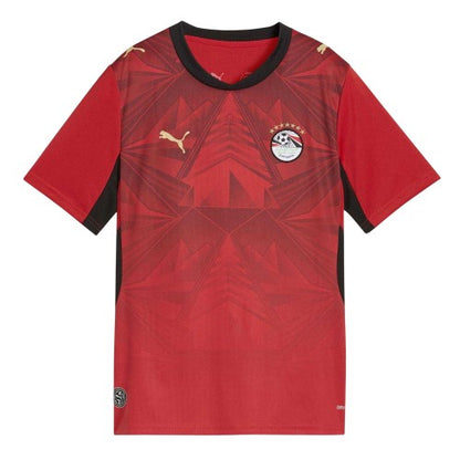 Front - Puma Childrens/Kids World Cup 2026 Egyptian Football Shirt