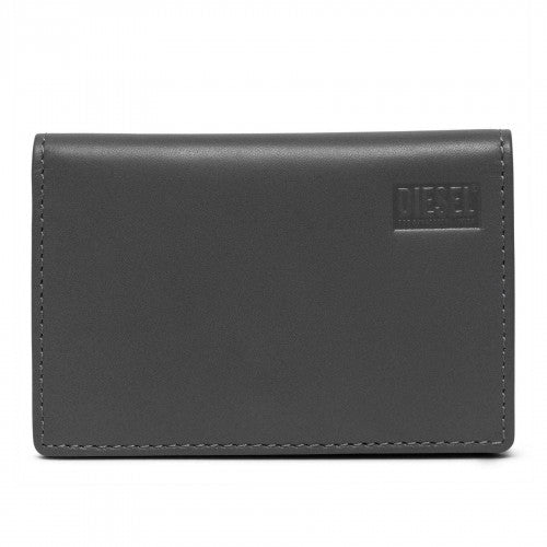 Front - Diesel Bi-Fold Leather Card Holder