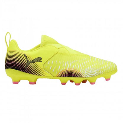 Front - Puma Childrens/Kids Future 8 Match Firm Ground Football Boots