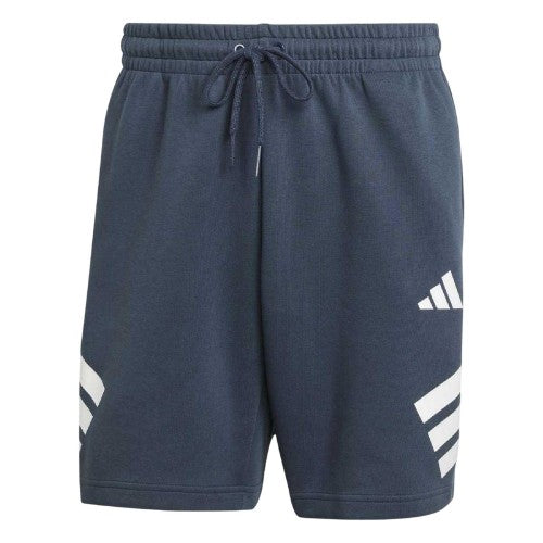 Front - Adidas Mens Future Icons 3 Stripes Shorts