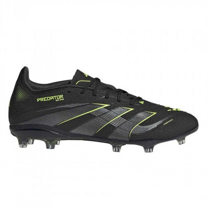 Front - Adidas Childrens/Kids Predator Elite Firm Ground Football Boots