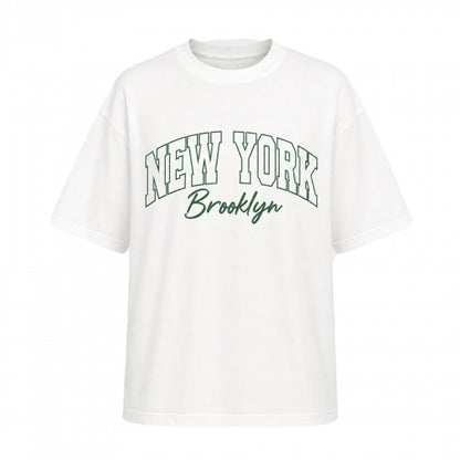 Front - I Saw It First Womens/Ladies New York Graphic Print Oversized T-Shirt