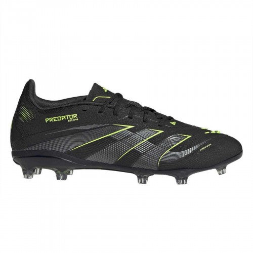 Front - Adidas Childrens/Kids Predator Elite Firm Ground Football Boots