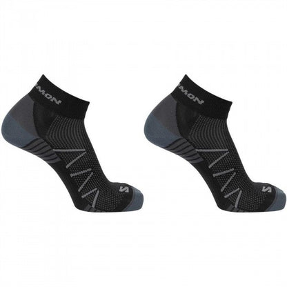Front - Salomon Womens/Ladies Hornet Running Ankle Socks (Pack of 2)