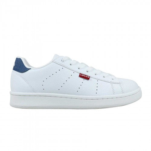 Front - Levis Childrens/Kids Avenue Perforated Flat Trainers