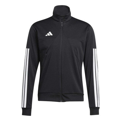 Front - Adidas Mens Trio Long-Sleeved Track Jacket