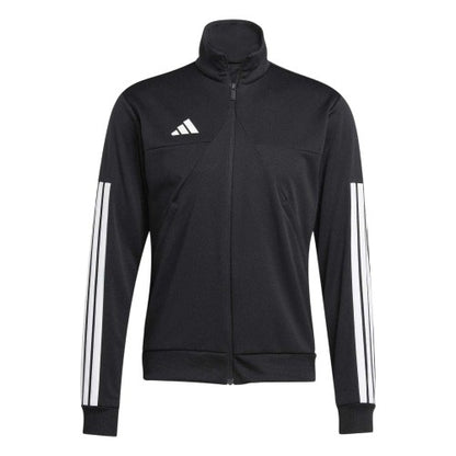 Front - Adidas Mens Trio Long-Sleeved Track Jacket