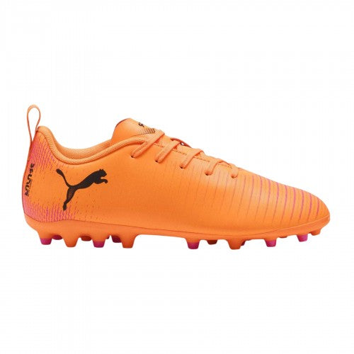 Front - Puma Childrens/Kids Future 8 Play Lace Up Firm Ground Football Boots