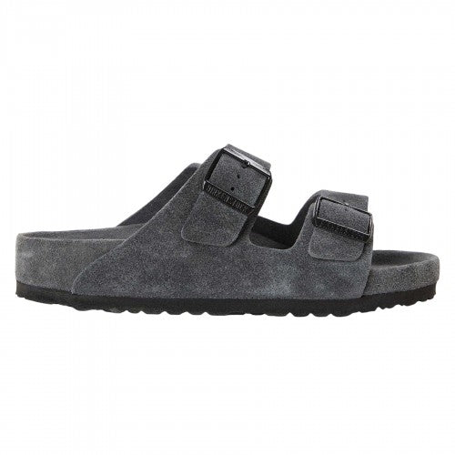 Front - Birkenstock Womens/Ladies Arizona EXQ Leve Suede Flat Sandals