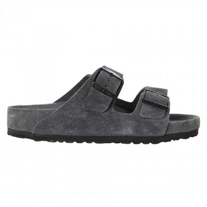 Front - Birkenstock Womens/Ladies Arizona EXQ Leve Suede Flat Sandals