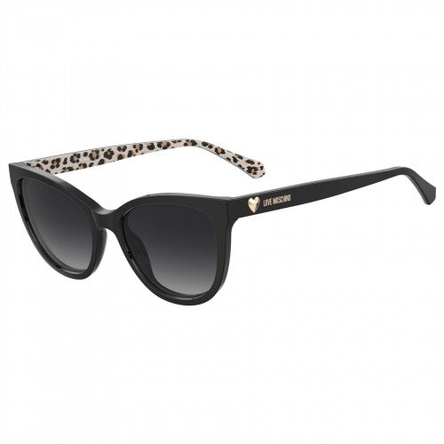 Front - Love Moschino Womens/Ladies Leopard Print Sunglasses