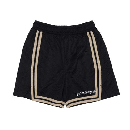 Front - Palm Angels Childrens/Kids Mesh Logo Shorts