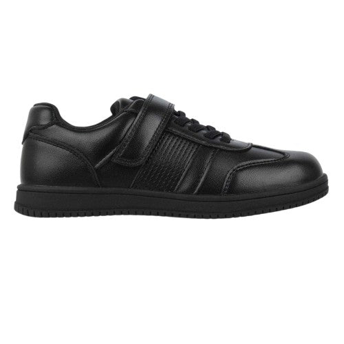 Front - Giorgio Boys Touch Fastening Dress Shoes