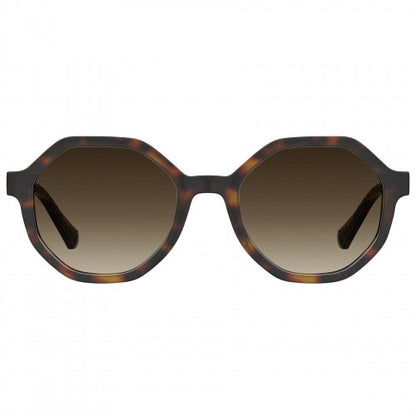 Front - Moschino Womens/Ladies Hexagon Sunglasses