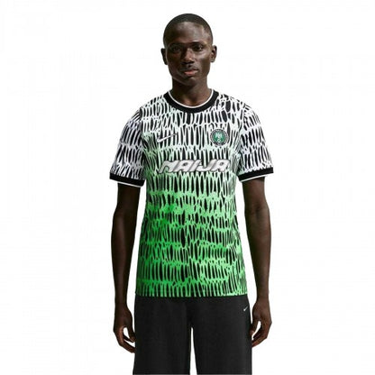 Front - Nike Mens Pre Match 2026 Nigeria FC Dri-FIT Football Shirt