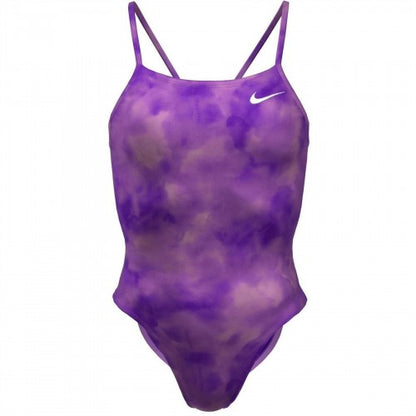 Front - Nike Womens/Ladies Tie Dye One Piece Swimsuit
