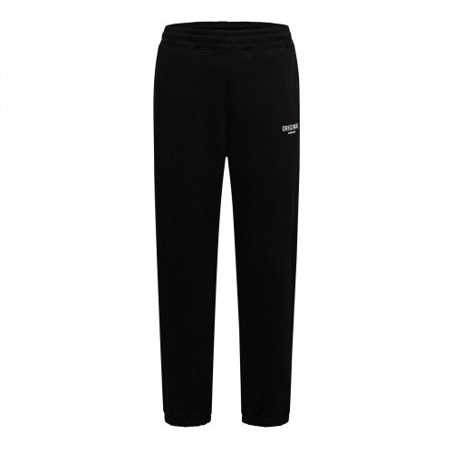 Front - Essentials Mens Fleece Relaxed Fit Joggers