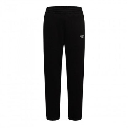 Front - Essentials Mens Fleece Relaxed Fit Joggers