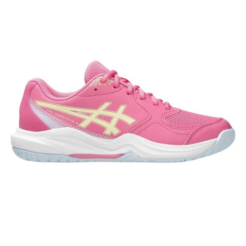 Front - Asics Childrens/Kids Dedicate 9 Tennis Shoes