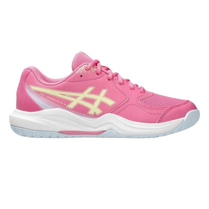 Front - Asics Childrens/Kids Dedicate 9 Tennis Shoes