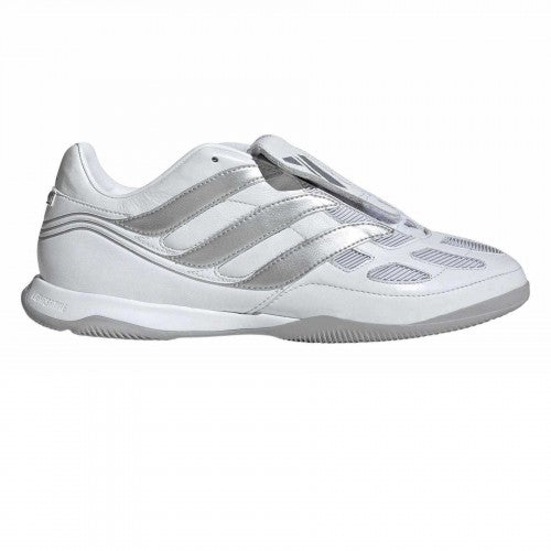 Front - Adidas Mens Predator Precision Fold Over Leather Trainers