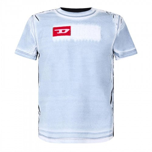 Front - Diesel Mens T-Regs N5 Distressed T-Shirt