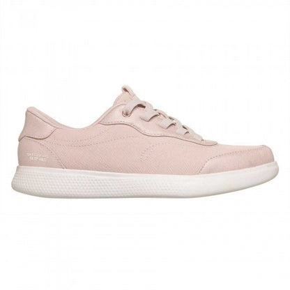 Front - Skechers Womens/Ladies Bobs Skip Suede Casual Shoes