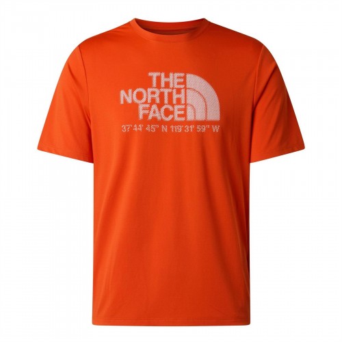 Front - The North Face Mens Running T-Shirt