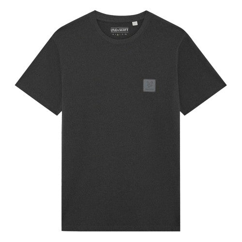 Front - Lyle & Scott Mens Back Print Regular T-Shirt