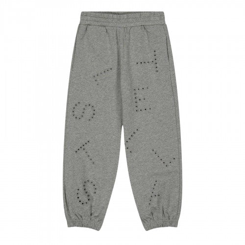 Front - Stella McCartney Childrens/Kids Perforated Joggers