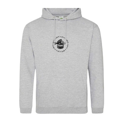 Front - AWD Mens Bass Drum Festival Hoodie