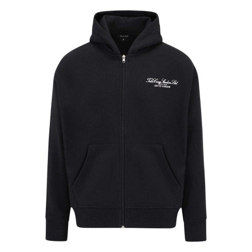 Front - Tela Cruz Mens Studio Relaxed Fit Full Zip Hoodie