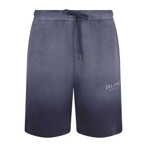 Front - Blank Essentials Mens Fleece Logo Shorts